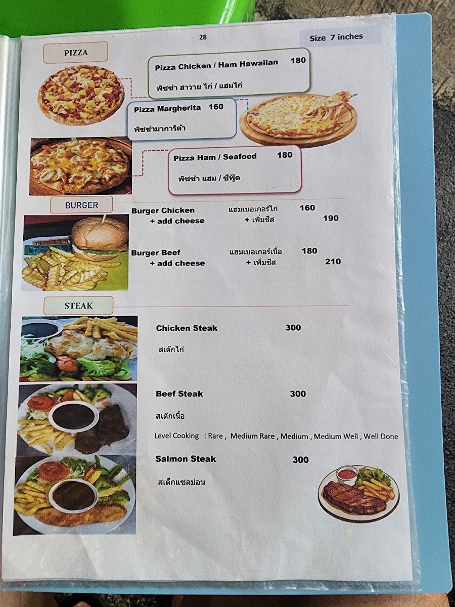 Family Thai Food & Seafood Menu 10