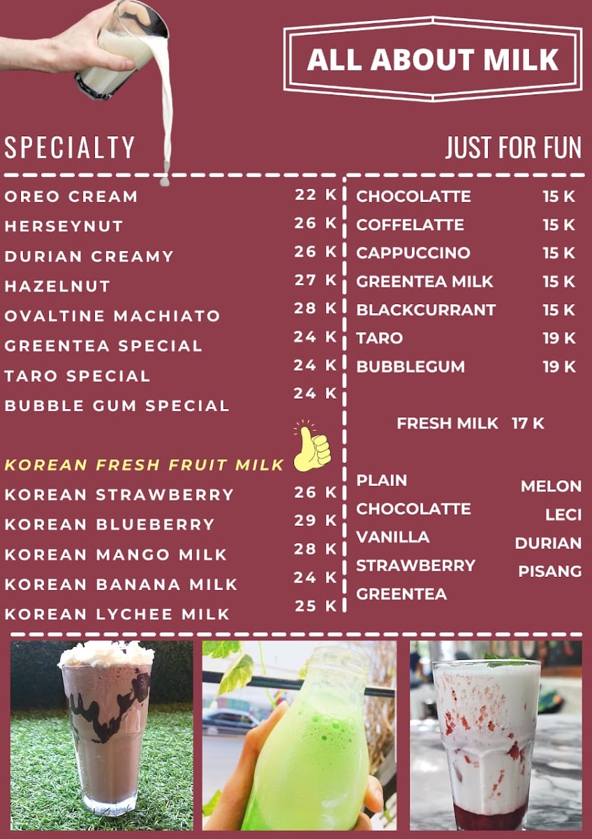 Be waffle Menu 2