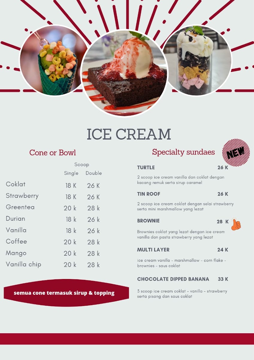 Be waffle Menu 4