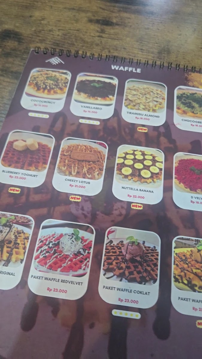 Be waffle Menu 6