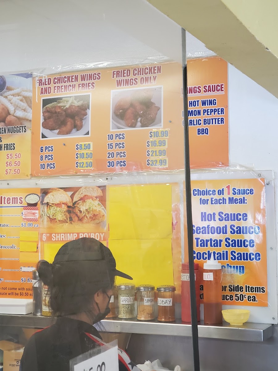 Louisiana Crawfish Menu 4