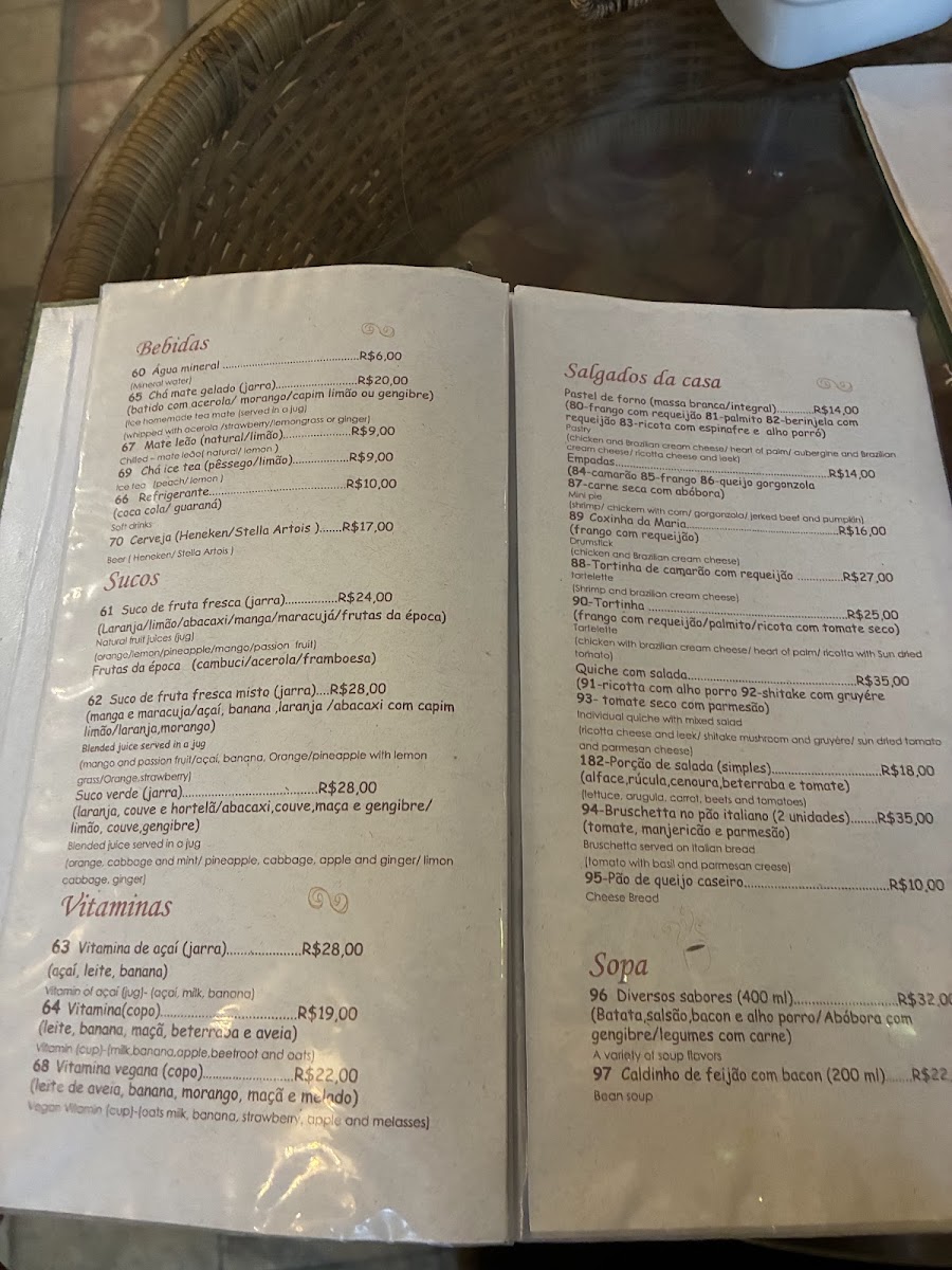 Café Pingado Menu 3