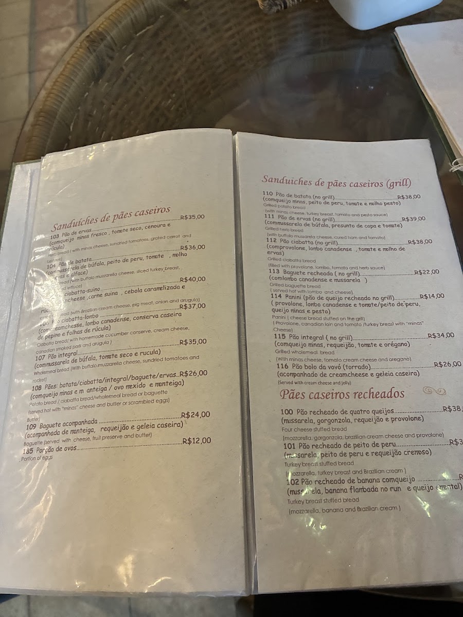 Café Pingado Menu 4