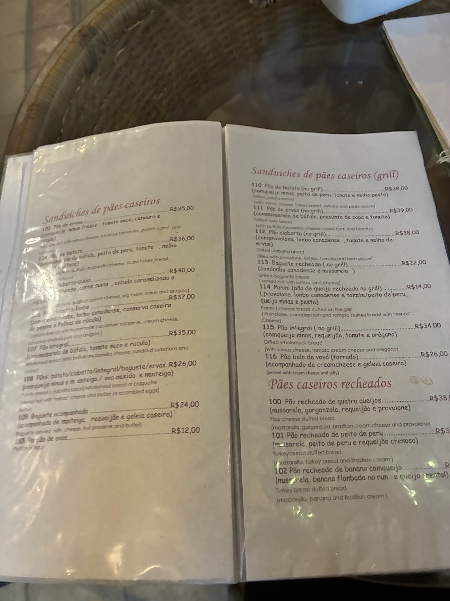 Café Pingado Menu 9