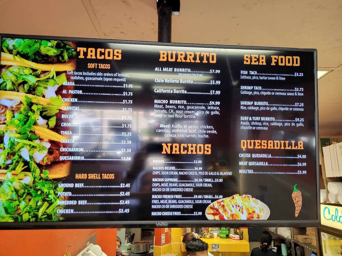 Juanito's Tacos Menu 5