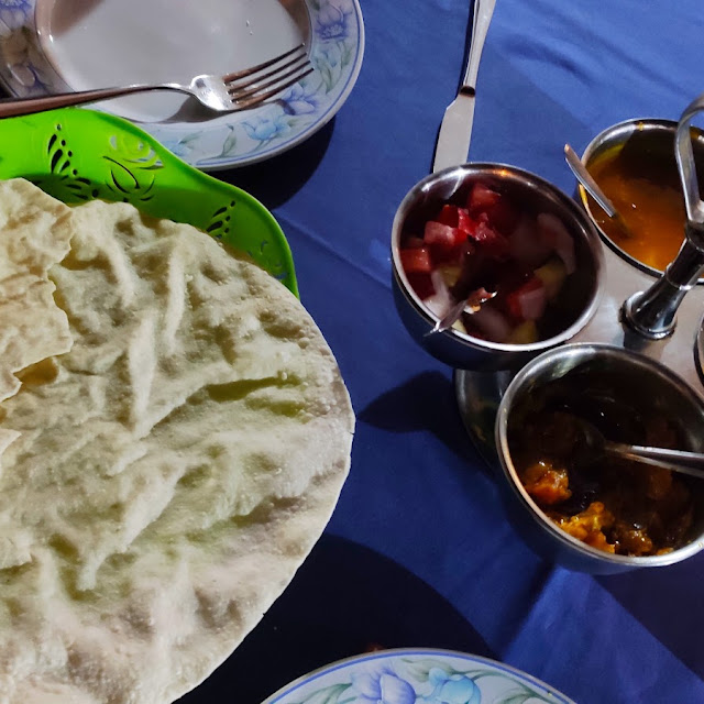 Popadom with Their Sauces