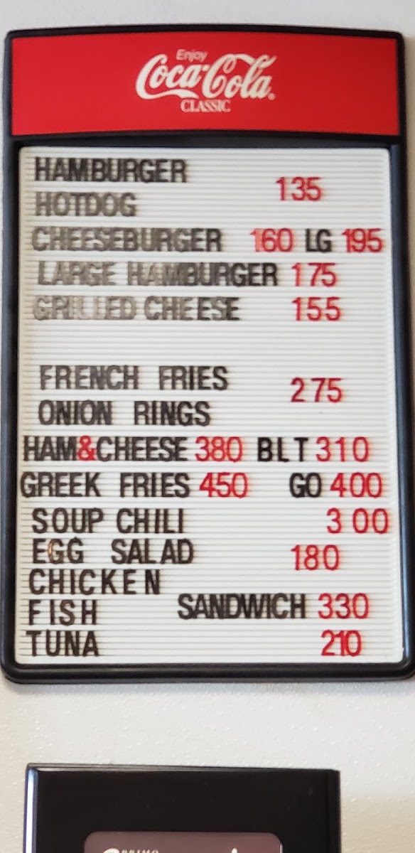 Coney Island Lunch Menu 8