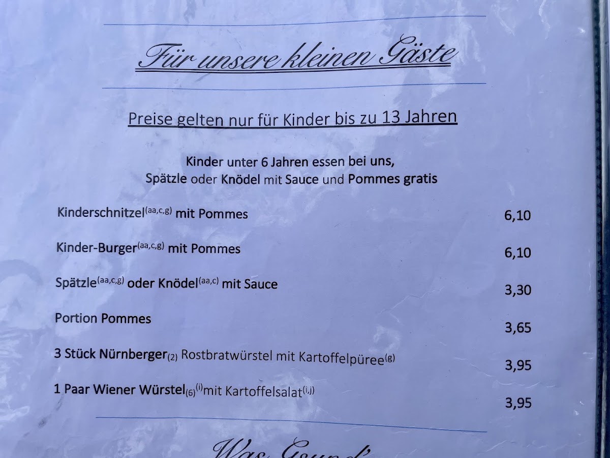 Mainburger Stube Menu 10