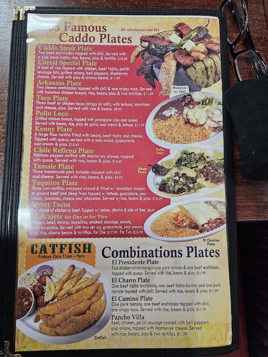 Caddo Cafe Menu 3