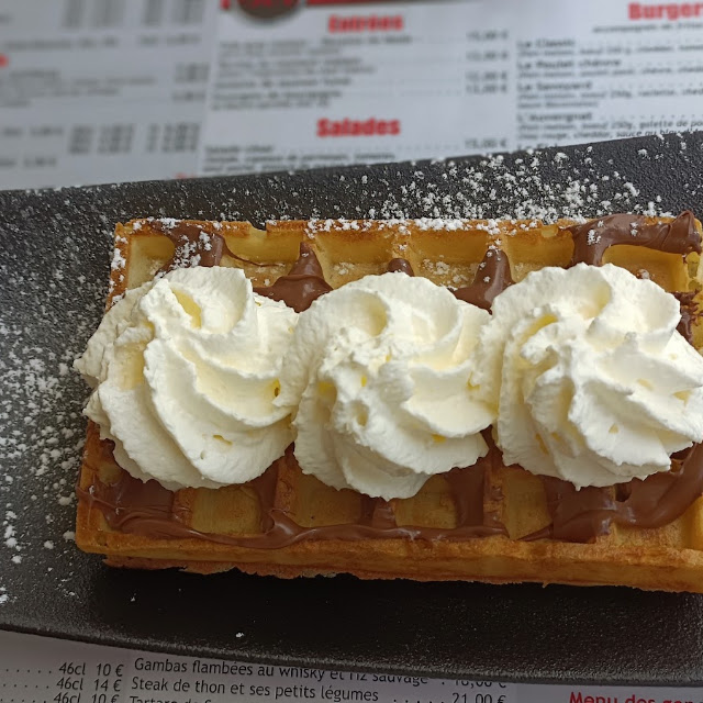 Gaufre Chaude Nutella Chantilly