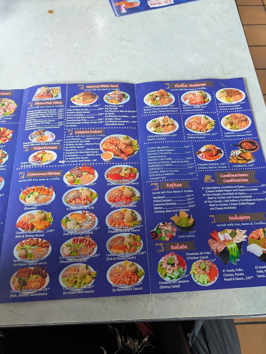 Mariscos El Puerto Escondido - Inglewood 1 Menu 3