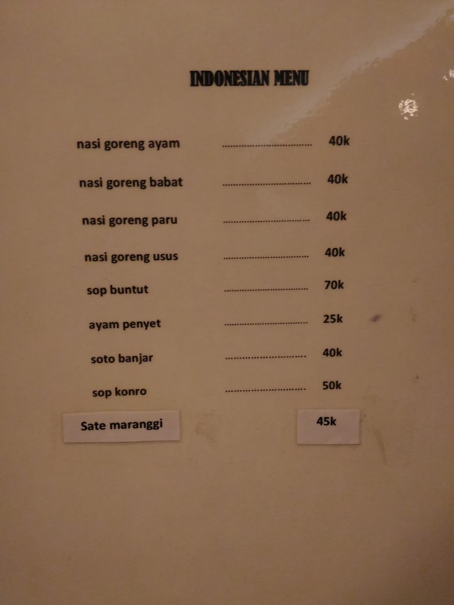 Akasya Express Menu 9