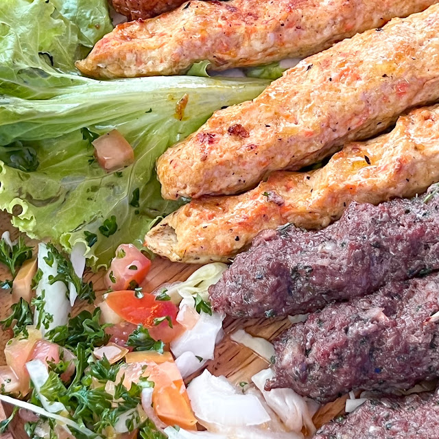 Minced Lamb Meat Juicy Kebab