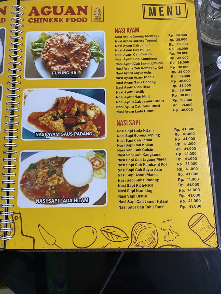 Aguan Chinese Food Menu 4