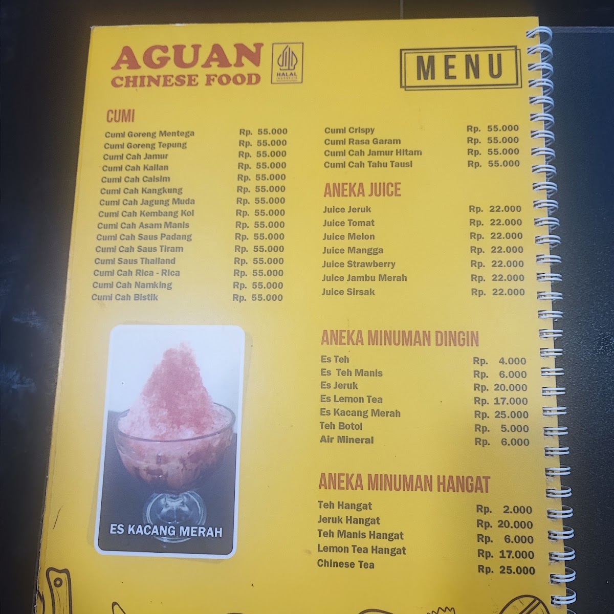 Aguan Chinese Food Menu 7