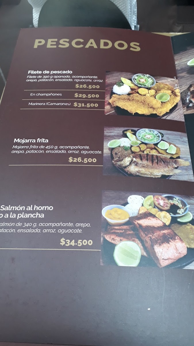 Restaurante Casa Grande Menu 8