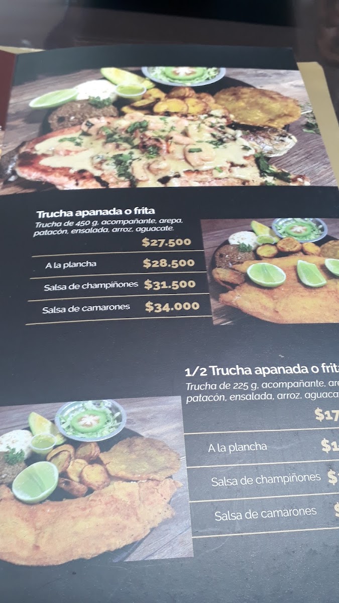 Restaurante Casa Grande Menu 9