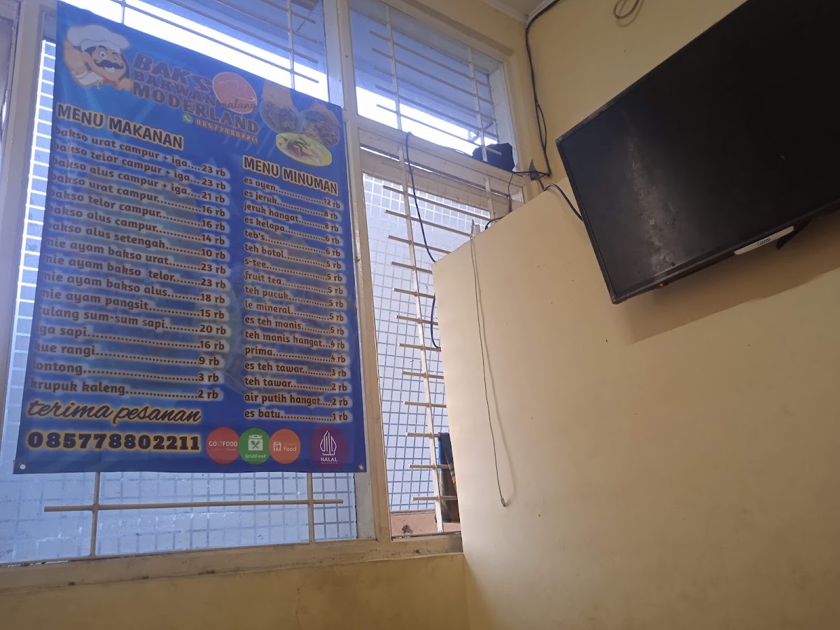 Bakso Bakwan Moderland Menu 3