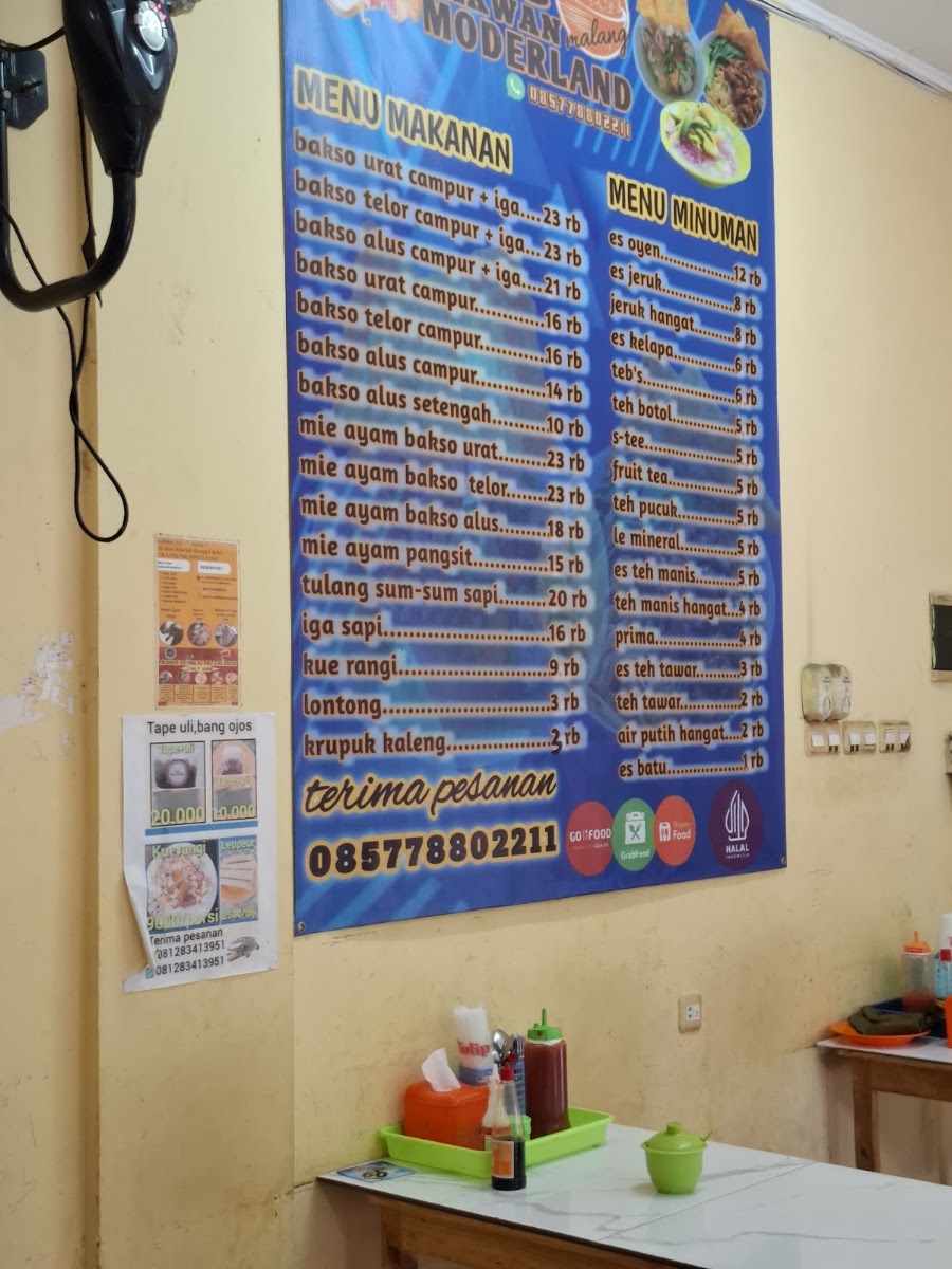Bakso Bakwan Moderland Menu 5