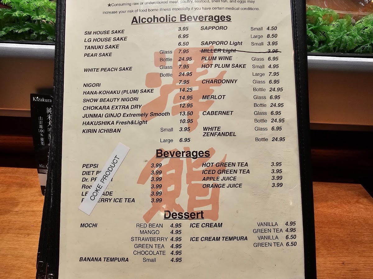 Sawa Sushi Menu 8