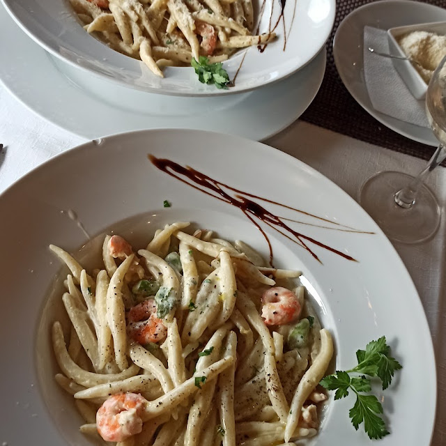 Pasta with Shrimp Scampi