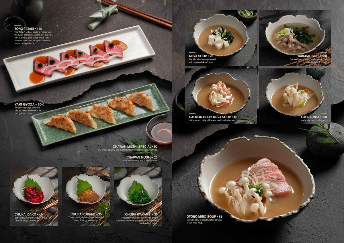 YUME 夢 l Japanese Dining Menu 2