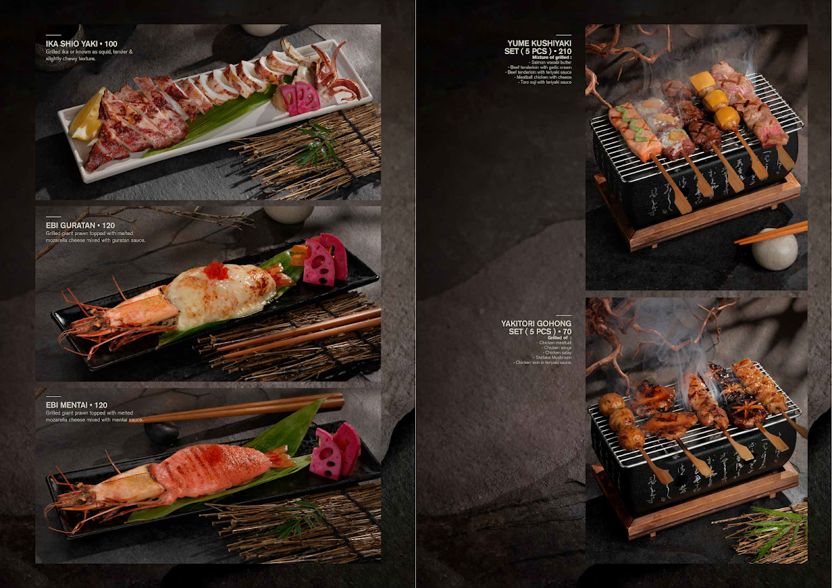 YUME 夢 l Japanese Dining Menu 6