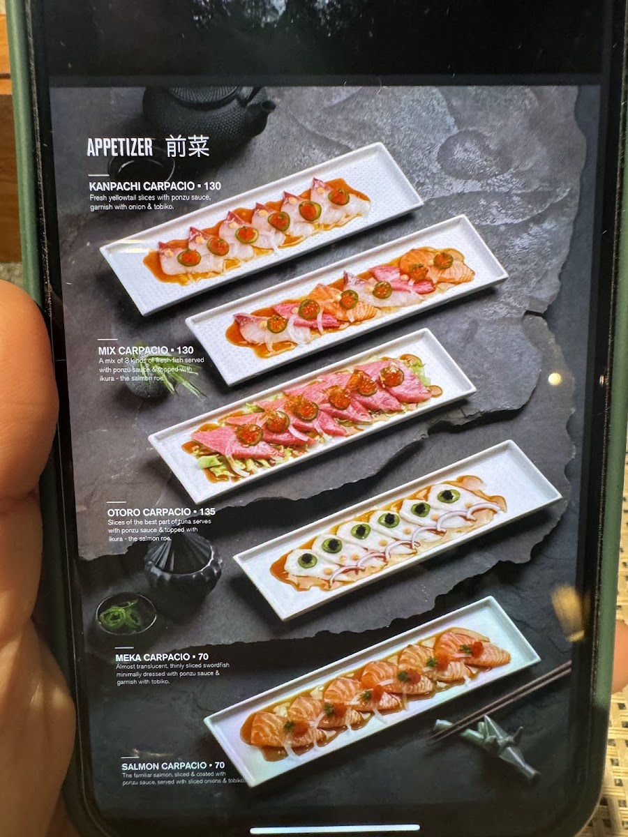 YUME 夢 l Japanese Dining Menu 7