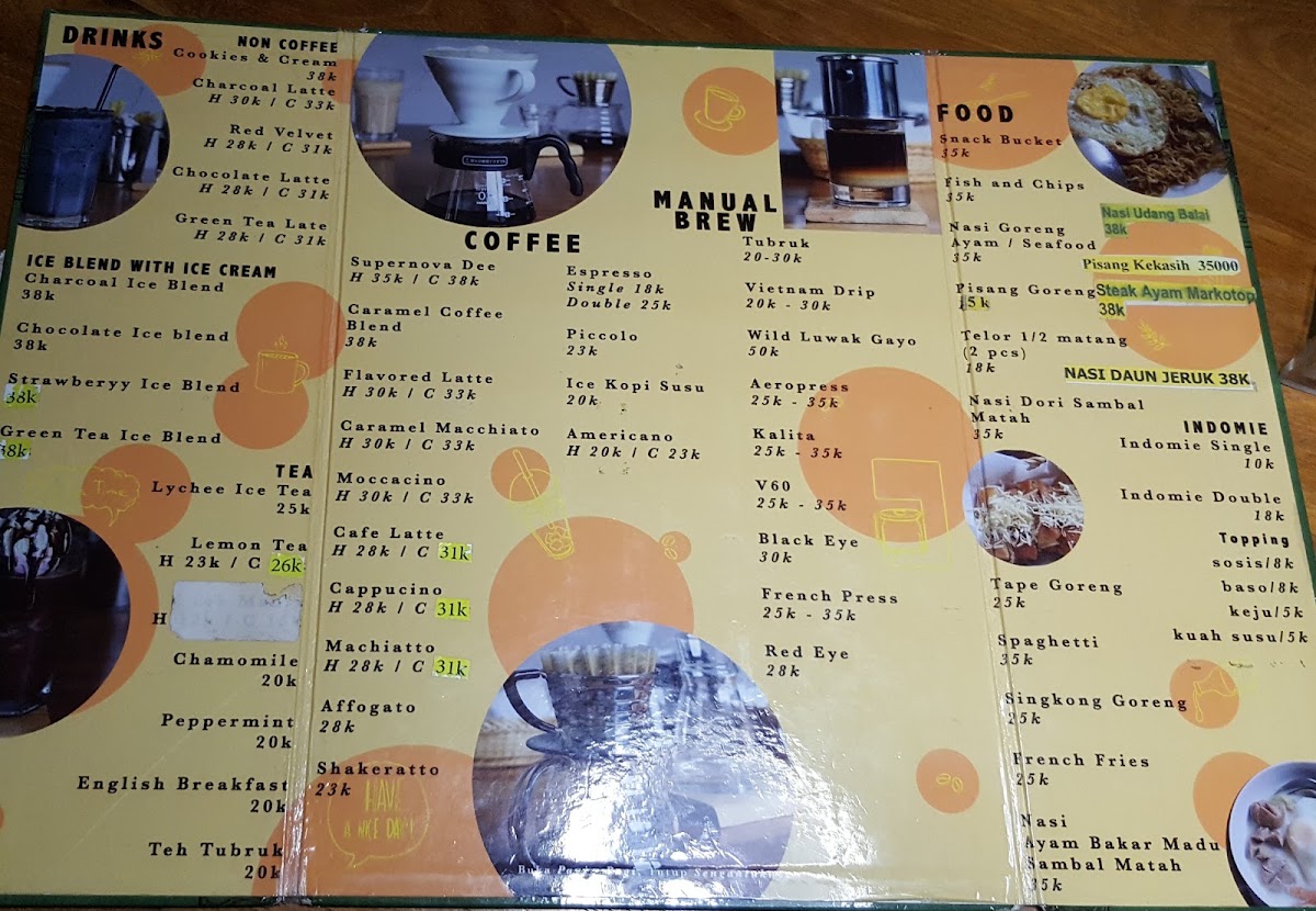 Balai Coffee Menu 8