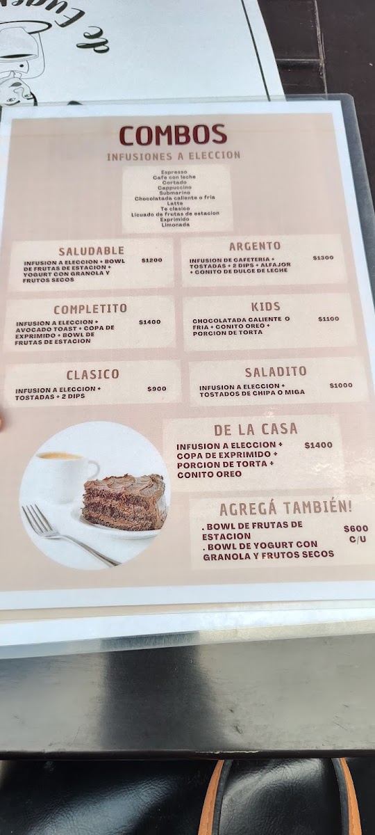 La cocina de Eugenia Menu 10