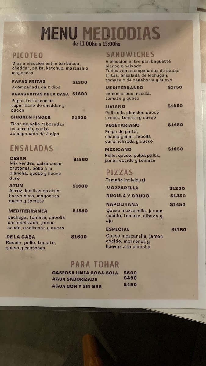 La cocina de Eugenia Menu 5