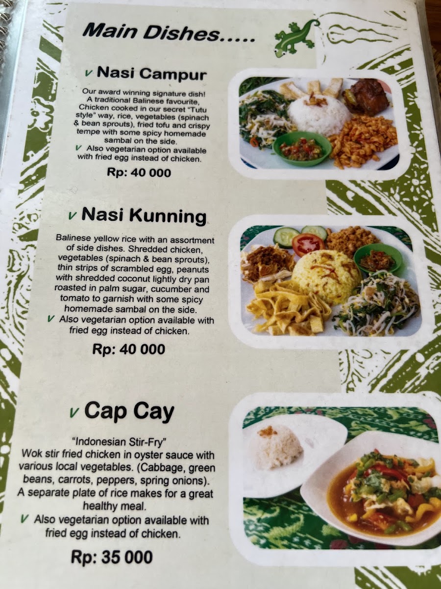 Warung Rama Menu 3