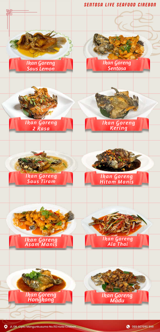 Sentosa Live Seafood Market Menu 3
