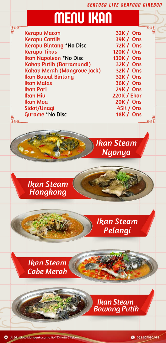 Sentosa Live Seafood Market Menu 4