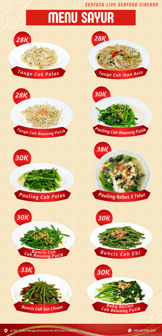 Sentosa Live Seafood Market Menu 8