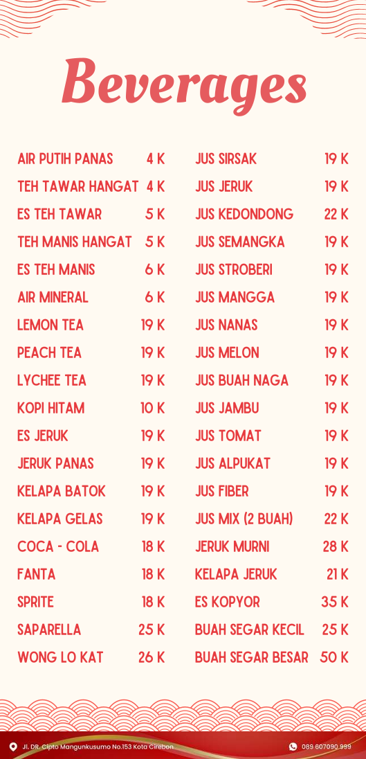 Sentosa Live Seafood Market Menu 9