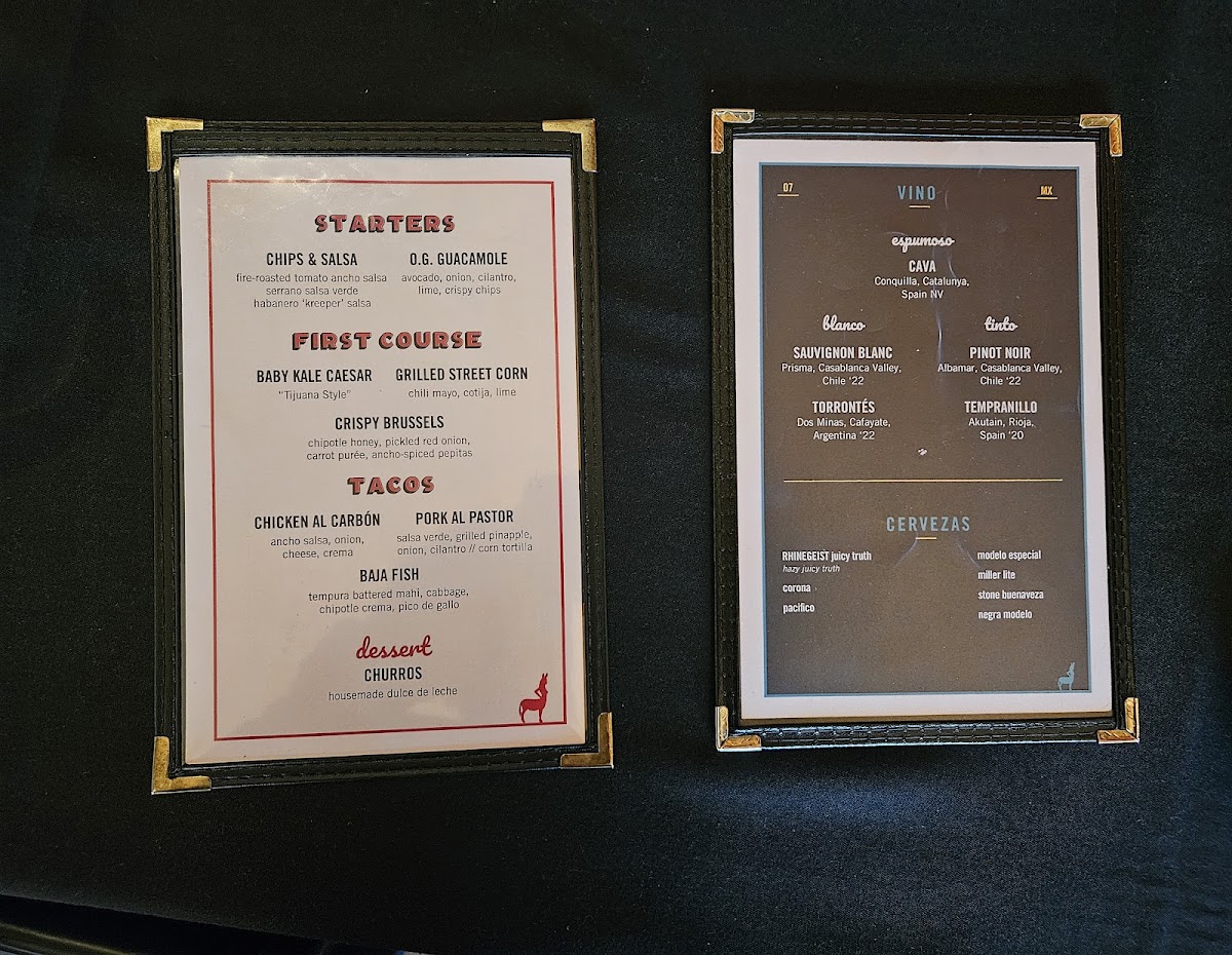 Nada Menu 5