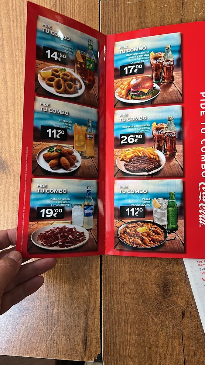 Pepa y Pepe Menu 3