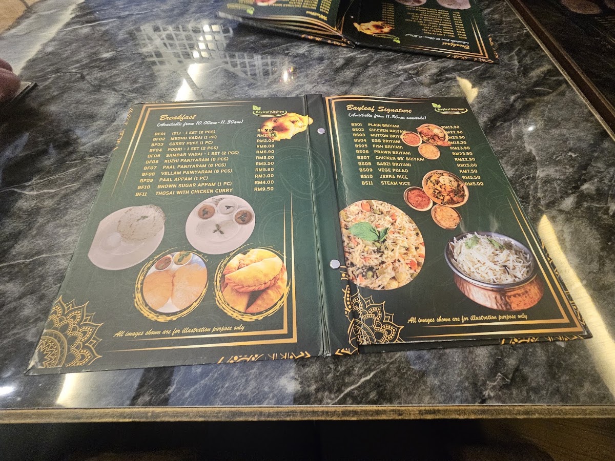 Bayleaf Kitchen Restaurant - Banana Leaf Setia Alam Menu 2