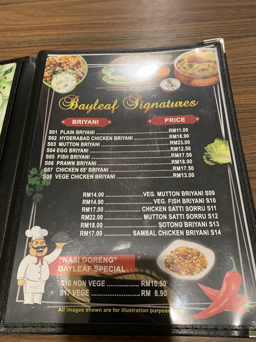Bayleaf Kitchen Restaurant - Banana Leaf Setia Alam Menu 4