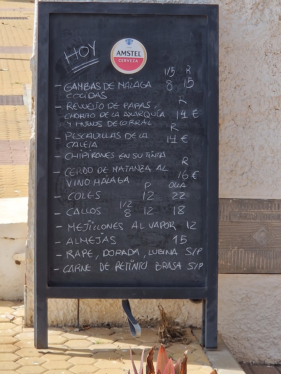 Restaurante El Rinconcillo Menu 1
