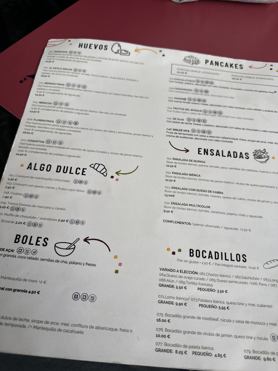 Bamba Brunch Menu 1
