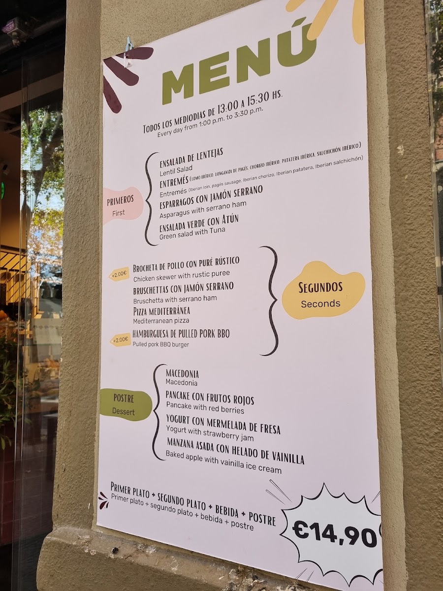 Bamba Brunch Menu 2