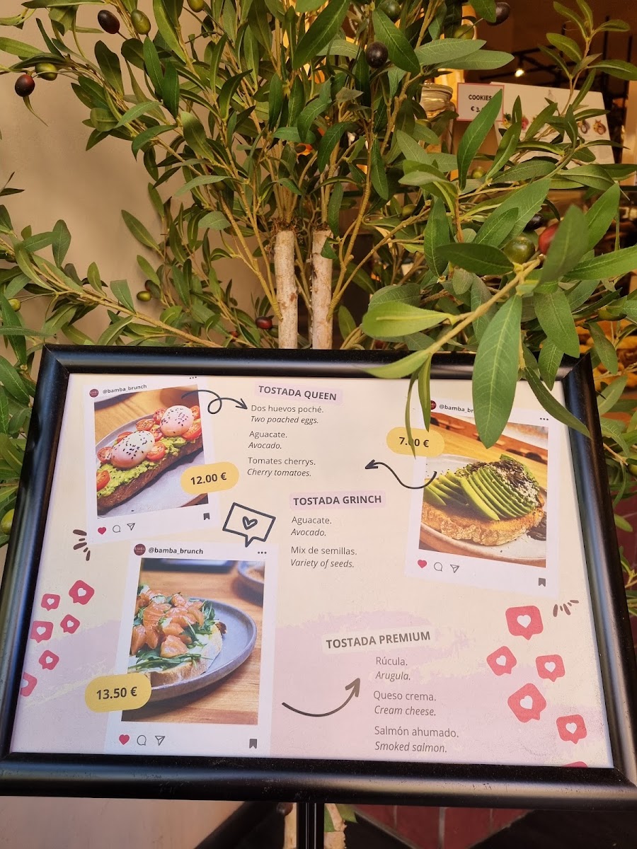 Bamba Brunch Menu 8