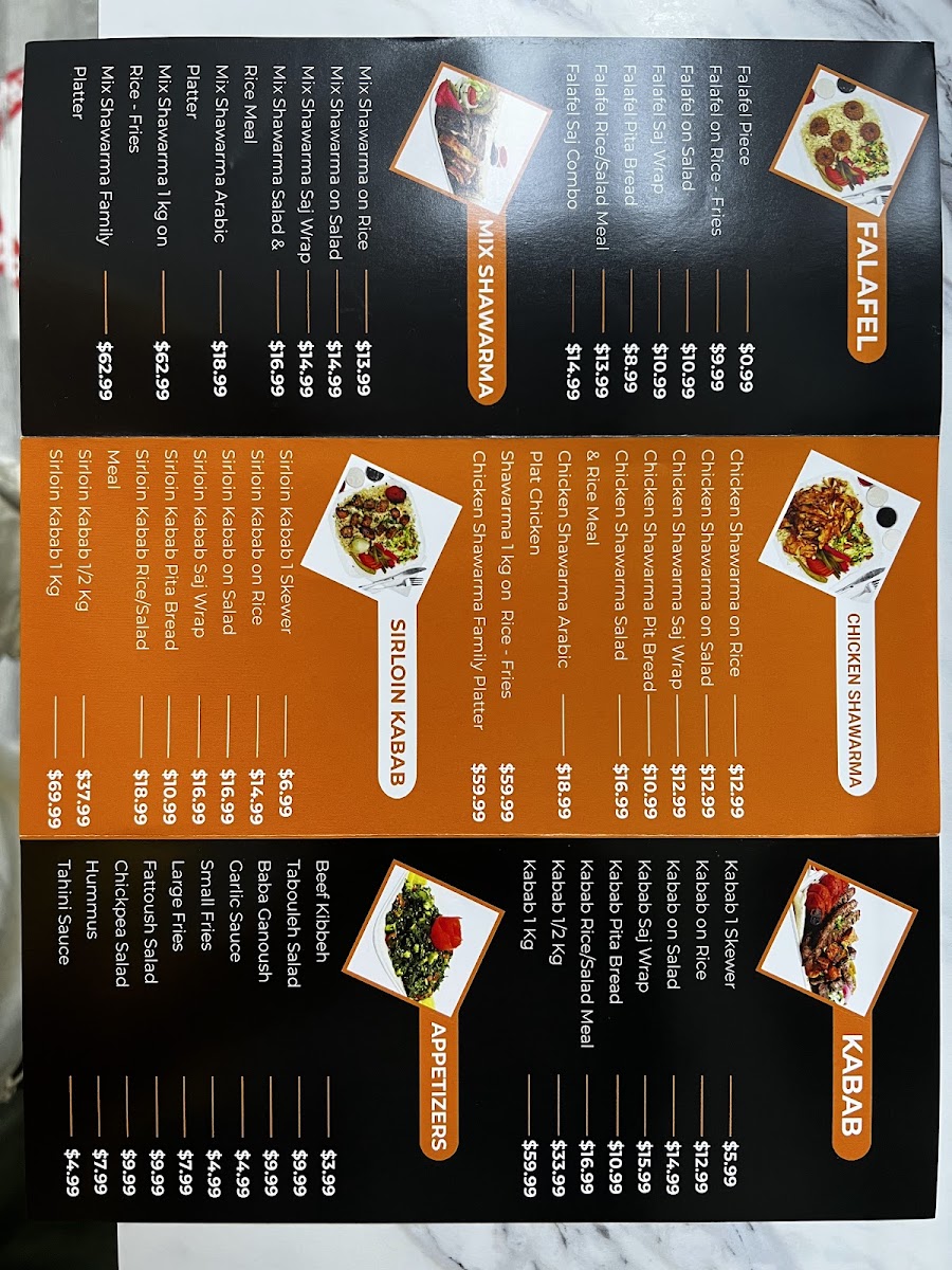 Karaza Shawarma Menu 10
