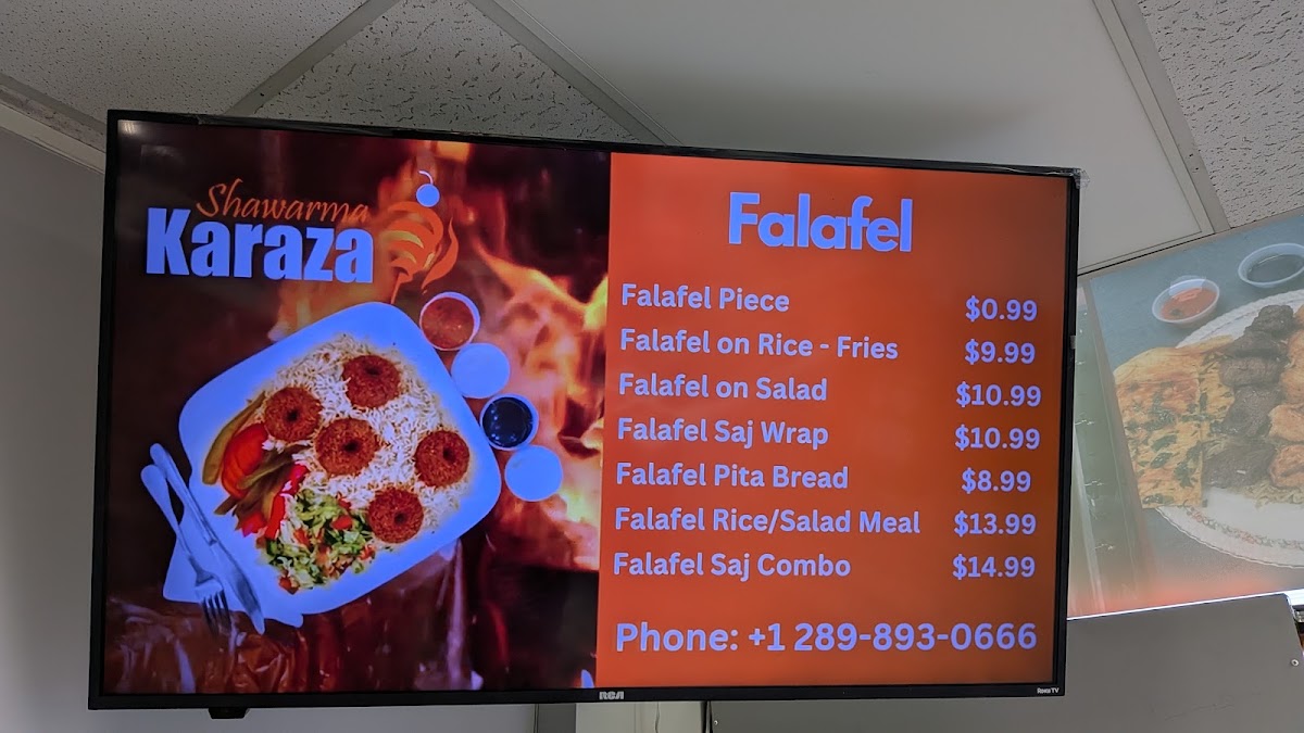 Karaza Shawarma Menu 6