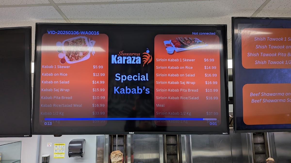 Karaza Shawarma Menu 8
