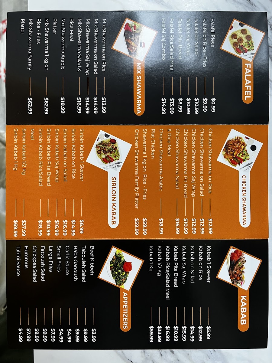 Karaza Shawarma Menu 9