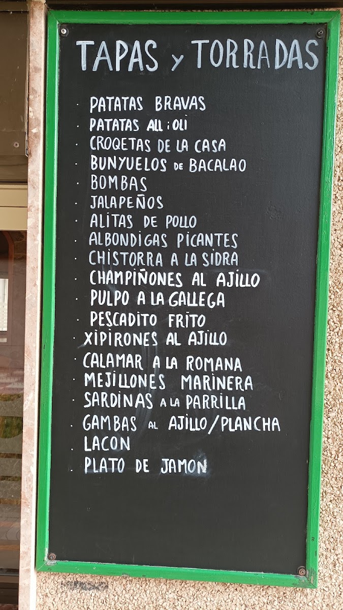 TAVERNA DEL MAR Menu 2