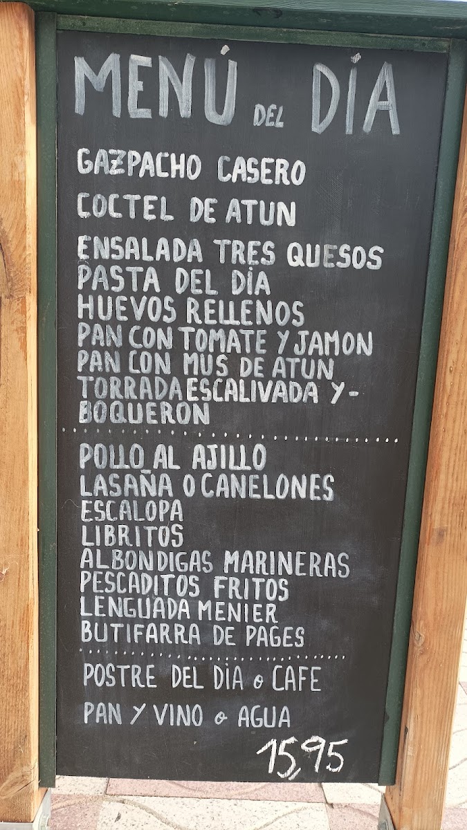 TAVERNA DEL MAR Menu 3